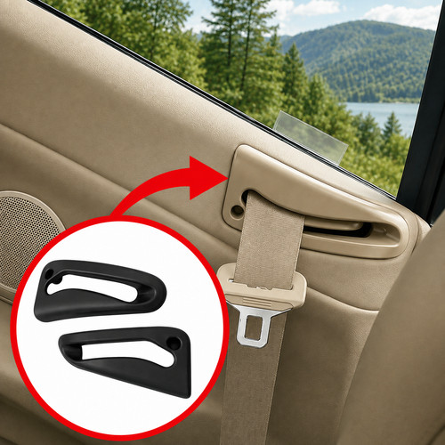 Bmw e36 seat belt cover - seat,